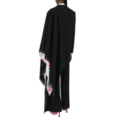 THE ASYMMETRIC-DRAPE WOOL COAT